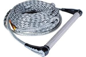 CONNELLY Proline - Kit di lancio unisex per wakeboard, corda e manico, colore: grigio