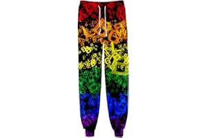 keepmore LGBT Ich Bin stolz auf Dich Homosexuell Lesben Haremshose Regenbogen Jogginghose Love is Love Pride Month Lässig Hosen