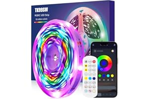 TK99SW Taśma LED 6m, podświetlenie telewizora LED RGBIC Dreamcolor z pilotem zdalnego sterowania, sterowaniem aplikacją i synchronizacją muzyki, wbudowane diody LED oświetlenia IC
