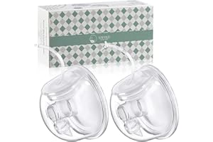 TOVVILD Ersatzteile für Milchpumpe, Doppelte Milchsammler Cup Ersatz kompatibel mit Spectra/Avent Komfort/Ameda/Medela Milchpumpe,24mm Flansch
