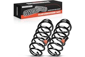 Frankberg 2x Ressorts de suspension Essieu Arrière Compatibles avec A3 Cabriolet 8P7 2008-2013 Leon 1P1 2005-2012 Remplacer# 8P0511115R