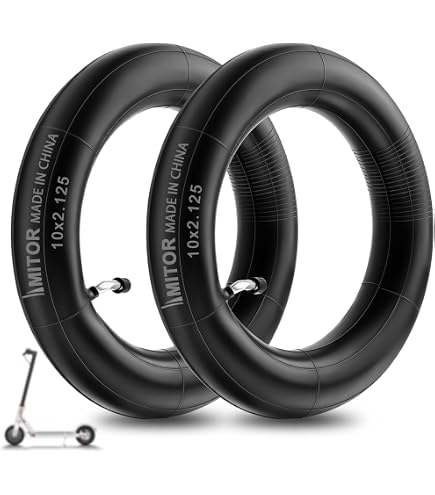 Chambre à Air 8,5×2″ – Double épaisseur – Pour Xiaomi Pro 2, M365, 1S – Avec Rallonge De Valve – Compatible Trottinette électrique