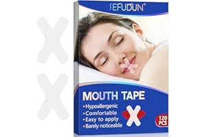 GAIN Mouth Tape 120 Pcs,Mouth Tape for Sleeping,Sleep Strips,Anti Snoring Devices for Better Nose Breathing, Less Mouth Breathing, Improved Nighttime Sleeping and Instant Snoring Relief