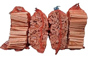 AJ TIMBER 4x Large Nets of Kiln Dried Kindling - Perfect for Woodburning Stoves - Next Day Delivery!