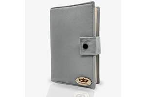 COVERS4BOOKS Custodia Libro | Custodia per Piccoli Libri con Copertina Morbida e Molto Spesso | Copertina Libro da Lettura 100% Cotone | Custodia per Libro Taglia S | Copri Libro da Lettura