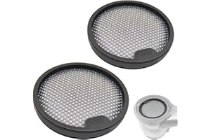 DianSung 2 Stück Hepa-Vorfilter zubehör für Dreame T10 /T20 /T20Pro /T30 /T30NEO /R10 /R10Pro /R20, für Xiaomi G9 G10 Staubsauger, Waschbares und wiederverwendbares Filter Ersatzteile