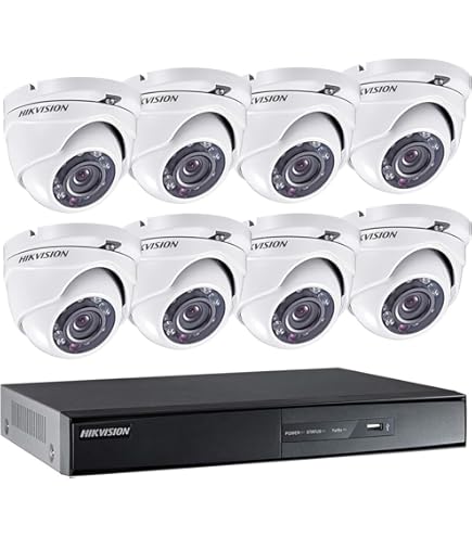 KIT VIDEOSORVEGLIANZA HIKVISION 4 CANALI 5 MPX 2 TELECAMERE DOME 5 MPX 3k Hybrid Light Hdd 500gb 85310093 - Foto 9