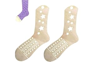 LIANGQI 1 Paar Sock-Blocker hölzerne Stricksocke-Blocker Sockenbretter DIY Gewebte Socken Holzmodell Sockenblocker Handgefertigte Gewebte Socken-Vorlage einstellbare Größe Socke Bahre (Stern)