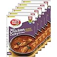 Tasty Nibbles Ready to Eat Kerala Chicken Curry (Boneless) 200g [Pack of 6] | Open Heat & Eat | No Food Additives Added | Japanese Retort Technology