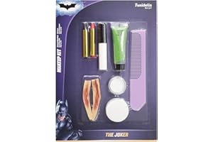Funidelia | Joker Make-Up Set 100% OFFIZIELLE für Kinder und Erwachsene Superhelden, DC Comics, Bösewicht, Zubehör für Kostüm - Lustige Kostüme für Deine Partys