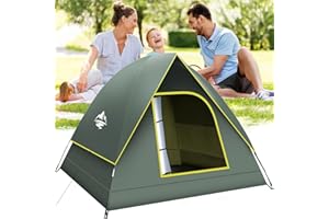 PUREBOX Camping Tent 2-3Person, Waterproof and Windproof Dome Tent, Easy To Set Up, Lightweight 4 Seasons Tent, Outdoor Tent for Camping, Hiking, Backpacking.