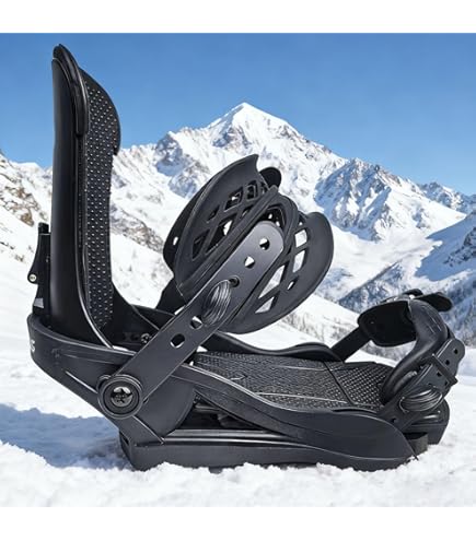 Union Force Classic - Fijaciones de snowboard para hombre (negro