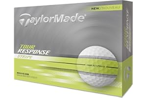 TaylorMade New Tour Response Stripe 25, Bolas de Golf