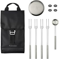 Brasero De Table Solo Stove Mesa XL - Acier Inoxydable, Faible Fumée, Bois Ou Granulés, Portable