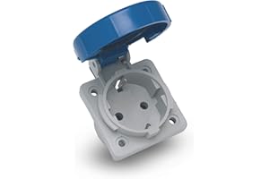 FAMATEL – Base empotrar | IP67 | 2P+TTL | 16A | 250V | Azul