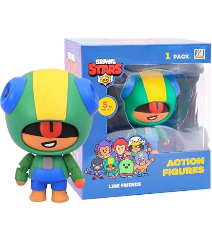 brawl stars pack de 1 figura en caja surtidos (bizak - 64112016 brawl stars pack de 1 figura en caja surtidos (bizak - 64112016