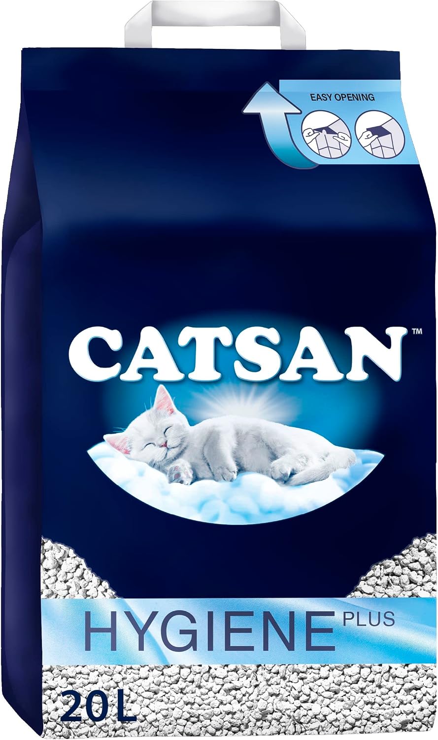 Conseils d'Installation & Prise en Main du Catsan Hygiene Plus Cat Litter White 20L
