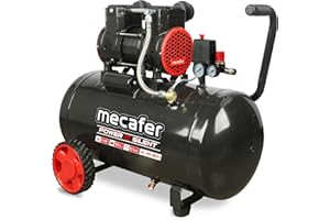 Mecafer 425653 Compresseur Power N Silent 8 bar - 50L - 2HP