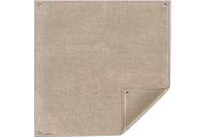 XIANTIAN Fire pit mat Grill Mat Gas BBQ Fireproof Mat Heat Resistant Mat Easy to Carry Outdoor Protect Deck - More sizes