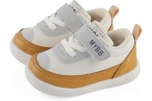 LACOFIA Zapatos Primeros Pasos Bebé Niño Niña Zapatillas de Deporte con Suela de Goma Antideslizante Bebé