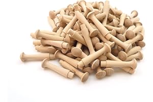 OAKCRAFTS Birch Shaker Peg 2.5" / 63.5mm (Pack of 100)