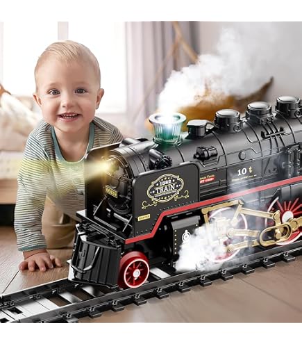 Fisher-Price Thomas et ses Amis Locomotive Motorisée Gordon classique avec wagon de chargement, stimule le jeu et l'imagination des tout-petits, JGF96