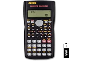 RENUS 2-Line Engineering Scientific Calculator Function Calculator for Student and Teacher