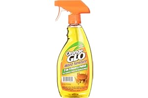 Orange Glo Wood Furniture 2 in 1 Clean , Polish Spray Bottle 473 millilitre pack of 2