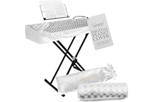 Clairevoire Abdeckung für Digitalpiano, Klaviertastatur-Abdeckungen – Schutz für Roland Klavierabdeckungen FP-Serie, langlebig und wasserdicht, Staubschutz, Klaviertastatur-Hülle, Roland FP-30X,