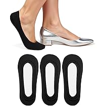 Double Couple 8 Pairs No Show Socks Women Low Cut Socks For Flats Non Slip Thin