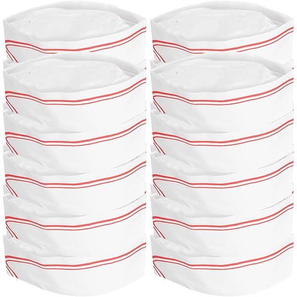 Cappelli Da Chef Di Carta Nera - Confezione Da 50 Pezzi Usa E Getta, Ideale Per Feste E Cucine - Foto 2