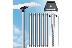 Starlink 4/4X/Gen 3 hållare – funktioner: 3,8 cm fäste, diameter standardsats Starlink Mountt, Starlink-fäste, golväng, marka