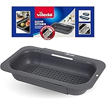 Domonic Home Scolapasta Regolabile Sopralavello E Colino A Clip Per Pentole - Set 2 Pezzi - 4