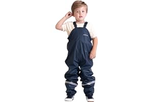 BMS® Schneehose gefüttert für Kinder, ideale Winter-Matschhose und Buddelhose mit kuscheligem Fleece, 100% wasserdicht, besonders hautfreundlich und weich Softskin, Oeko-Tex, Mädchen, Jungen