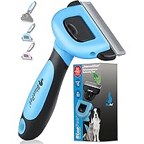 YOKOPET Hunde- & Katzenbürste - Entfernt Unterwolle, Selbstreinigend