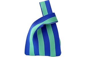 Anopo Donna Polso Nodo Borsa Tote Piccolo Uncinetto Polsino Borsa a Mano Estetico Carino Maglia Borsetta