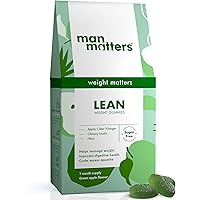 Man Matters Apple Cider Vinegar Gummies For Men | Formulated for Energy Boost & Gut Health - Supports Digestion, Detox…