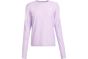 adidas Damen Own The Run Long Cuff Sleeve Tee T-Shirt (Lange Ärmel) (1er Pack)