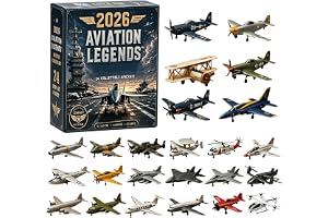 Christmas Advent nedräkning Aviation Legends 2026-24-Day semester