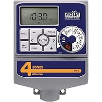 Centralina Irrigazione 4 Zone Rain I-Dial 24VAC - Programmatore Indoor Con Trasformatore Per Elettrovalvole - Foto 11