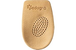 ‎PEDAG pedag Point Plus Fersensporn Bettung – für Entlastung der Ferse | Zwei-Zonen Entlastung | der weiße Fersenrand trägt das Körpergewicht, das zentrale Weichpolster (rosa) polstert den Schmerzpunkt