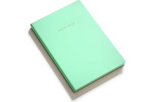 DEDE BEE Academic Diary 2024-2025 Week to View, A5 Mid Year Weekly Planner, 18Months Diary for Teacher, Students, Work& Home, July 2024 - December 2025, Soft Cover (Cyan)