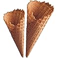 ICE CREAM CONES/WAFFLE CONES/SOFTY CONES/SUGAR CONES- COMBO-(PACK OF 40) (135 MM & 150 MM)