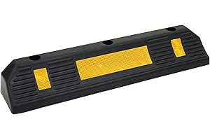 Petex 49010004 stoper garażowy z paskami odblaskowymi zgodny z ECE R 104