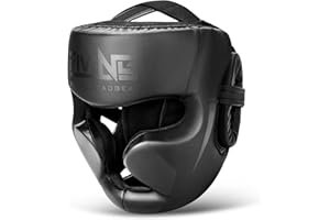 KUANG QUAN FIVING Kopfbedeckung für Boxen, kopfschützer für Kampfsport, MMA Training,Kickboxing Kopfbedeckung, Helm für Muay Thai, Grappling, Kickboxing