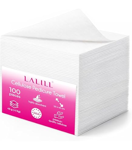 Primpro 300 Asciugamani Viso Usa E Getta Biodegradabili – Salviette Asciutte Senza Lanugine Per Pulizia E Struccaggio – 3 Confezioni Da 100 - 4
