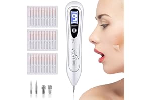 ‎DSGKUU BUDDYGO Warzen Entfernen Muttermal Entfernung Stift, LCD-Bildschirm 9 Stärke Stufen für Gesicht und Körper Entfernt effektiv Haut Tag(Warzen, Nävus, Muttermale, Tattoo, Pigmentflecken, Altersflecken)