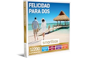 Smartbox - Caja Regalo Felicidad para Dos - Idea de Regalo - 1 Experiencia de gastronomía, Aventura o Bienestar para 2 Personas