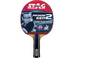 STAG ICONIC Professional Premium Table Tennis Racquet for High Performance, Ping Pong Paddle Expert TT Racquets