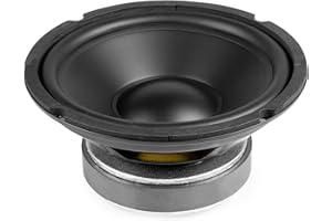 Fenton WPP20 Haut-Parleur de Graves - Cône 8 Pouces (20cm), 200 Watts Max, 8 Ohms, Suspension Caoutchouc, Bobine Résistante à la Chaleur, Idéal pour Enceinte HiFi ou HP de Remplacement